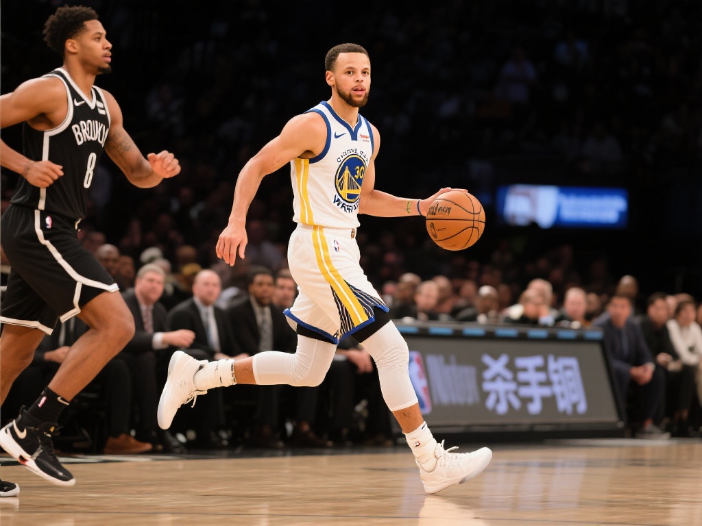 节奏大师！库里走走停停突破抛投巧取两分